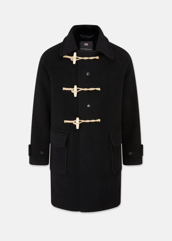 Duffle Coats*Gloverall Admiral Duffle Coat Black