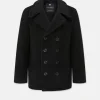 Peacoats*Gloverall Admiralty Peacoat FC Black