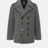 Peacoats*Gloverall Admiralty Peacoat FC Grey