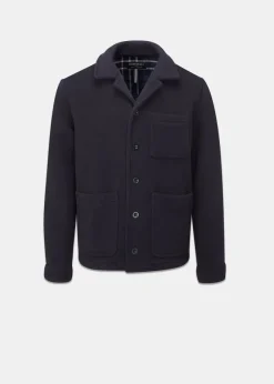 Jackets*Gloverall Ainslie Jacket Navy