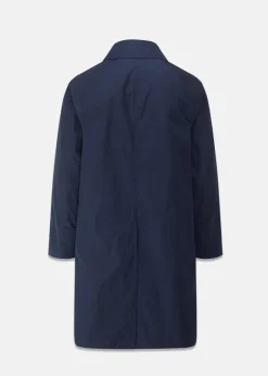 Overcoats*Gloverall Blake Raincoat with Detachable Warmer Navy