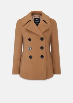 Peacoats*Gloverall Bronte Peacoat Camel