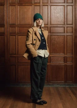 Peacoats*Gloverall Bronte Peacoat Camel