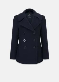 Peacoats*Gloverall Bronte Peacoat Navy