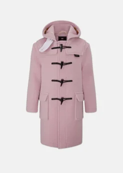 Children*Gloverall Children's Herringbone Wool Duffle Coat Rose