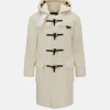 Children*Gloverall Children's Herringbone Wool Duffle Coat Winter White