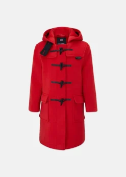 Children*Gloverall Children's Melton Wool Duffle Coat Red