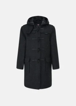 Children*Gloverall Children's Melton Wool Duffle Coat Charcoal