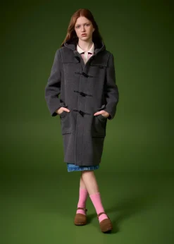 Children*Gloverall Children's Original Duffle Coat Grey
