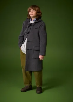Children*Gloverall Children's Original Duffle Coat Green