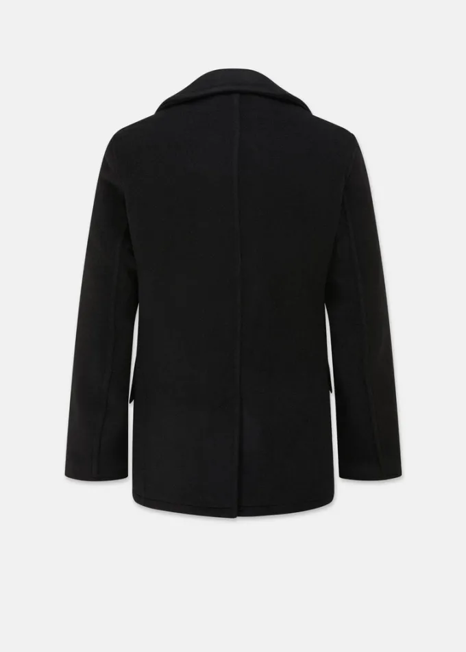 Peacoats*Gloverall Churchill Peacoat FC Black
