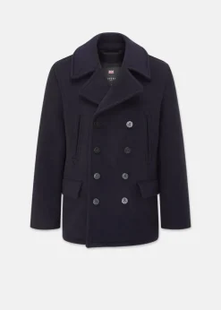 Peacoats*Gloverall Churchill Peacoat FC Navy