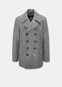 Peacoats*Gloverall Churchill Peacoat Grey