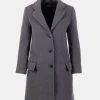 Overcoats*Gloverall Classic Chesterfield Overcoat Grey