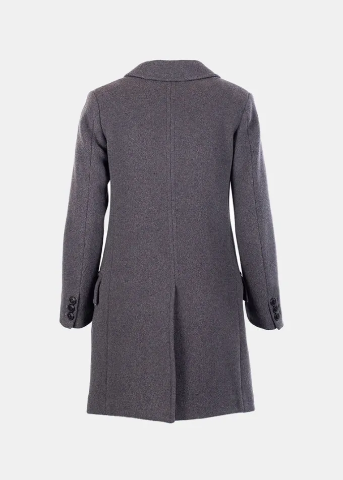 Overcoats*Gloverall Classic Chesterfield Overcoat Grey