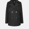 Peacoats*Gloverall Clementine Peacoat Black