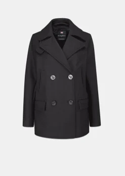 Peacoats*Gloverall Clementine Peacoat Black