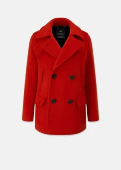 Peacoats*Gloverall Clementine Peacoat FC Red