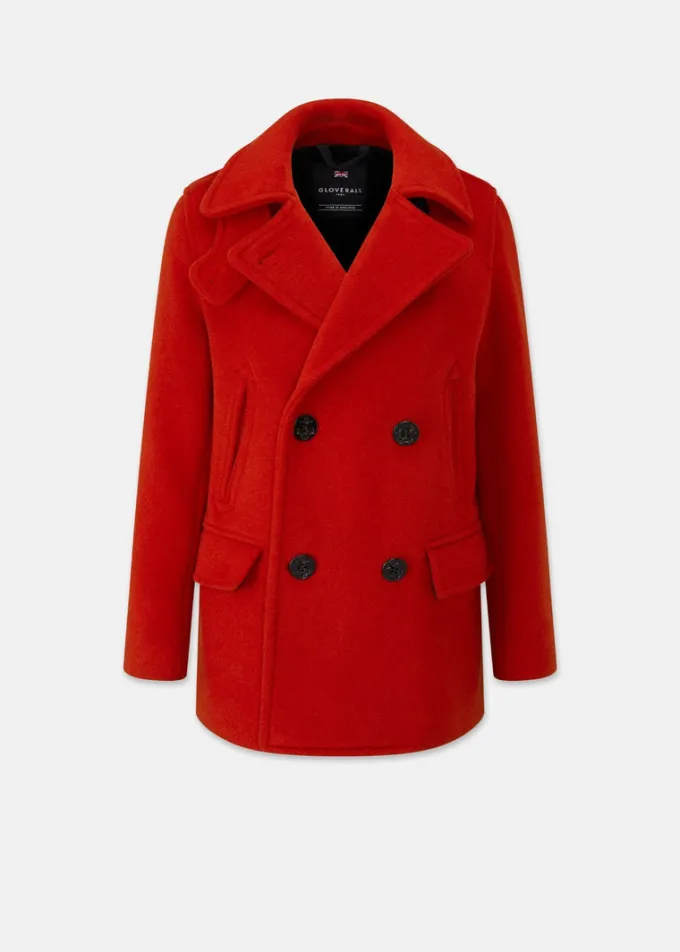 Peacoats*Gloverall Clementine Peacoat FC Red