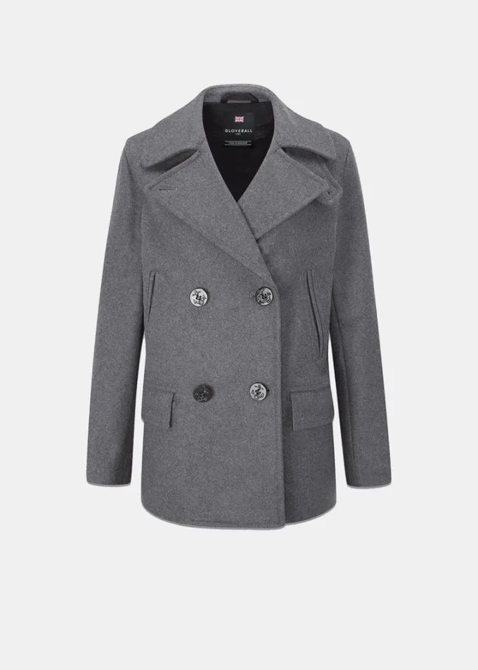 Peacoats*Gloverall Clementine Peacoat Grey