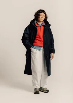 Overcoats*Gloverall Coleman Parka Black Navy