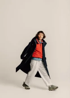 Overcoats*Gloverall Coleman Parka Black Navy