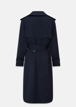 Overcoats*Gloverall Darcy Trench Coat Navy