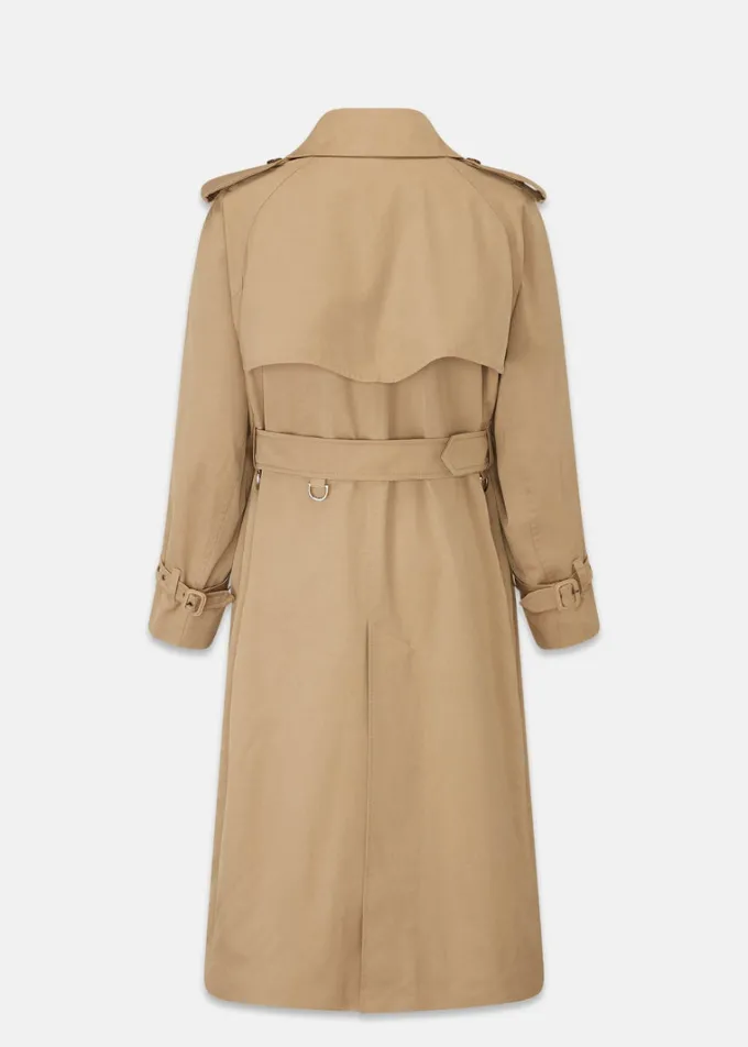 Overcoats*Gloverall Darcy Trench Coat Stone