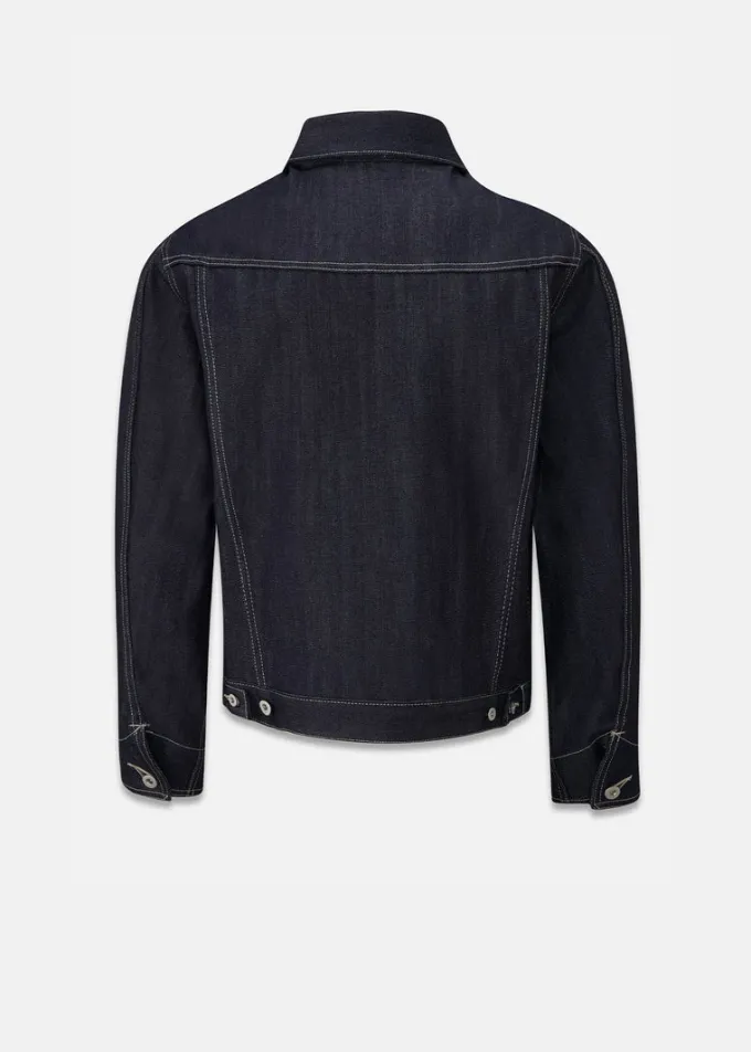 Jackets*Gloverall Dawson Denim Type II Jacket Indigo