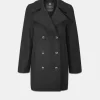 Peacoats*Gloverall Ellen Peacoat Black