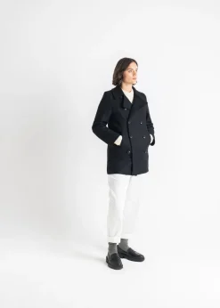Peacoats*Gloverall Ellen Peacoat Black