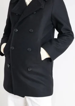 Peacoats*Gloverall Ellen Peacoat Black
