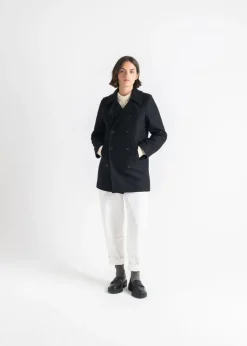 Peacoats*Gloverall Ellen Peacoat Black