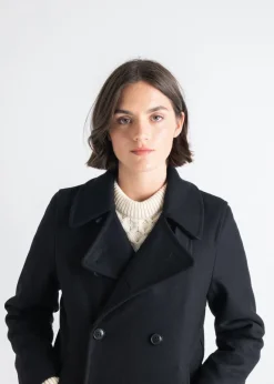 Peacoats*Gloverall Ellen Peacoat Black