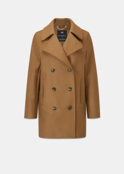 Peacoats*Gloverall Ellen Peacoat Camel