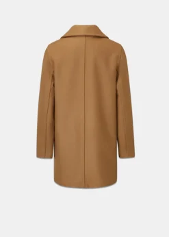 Peacoats*Gloverall Ellen Peacoat Camel