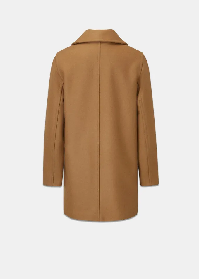 Peacoats*Gloverall Ellen Peacoat Camel