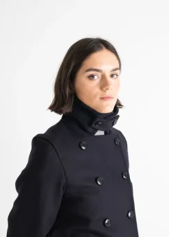 Peacoats*Gloverall Ellen Peacoat Navy