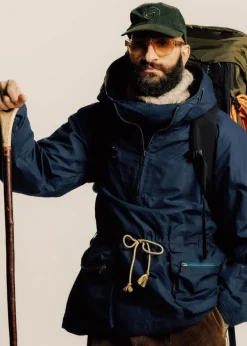 Jackets*Gloverall Faraday Cagoule Jacket Navy