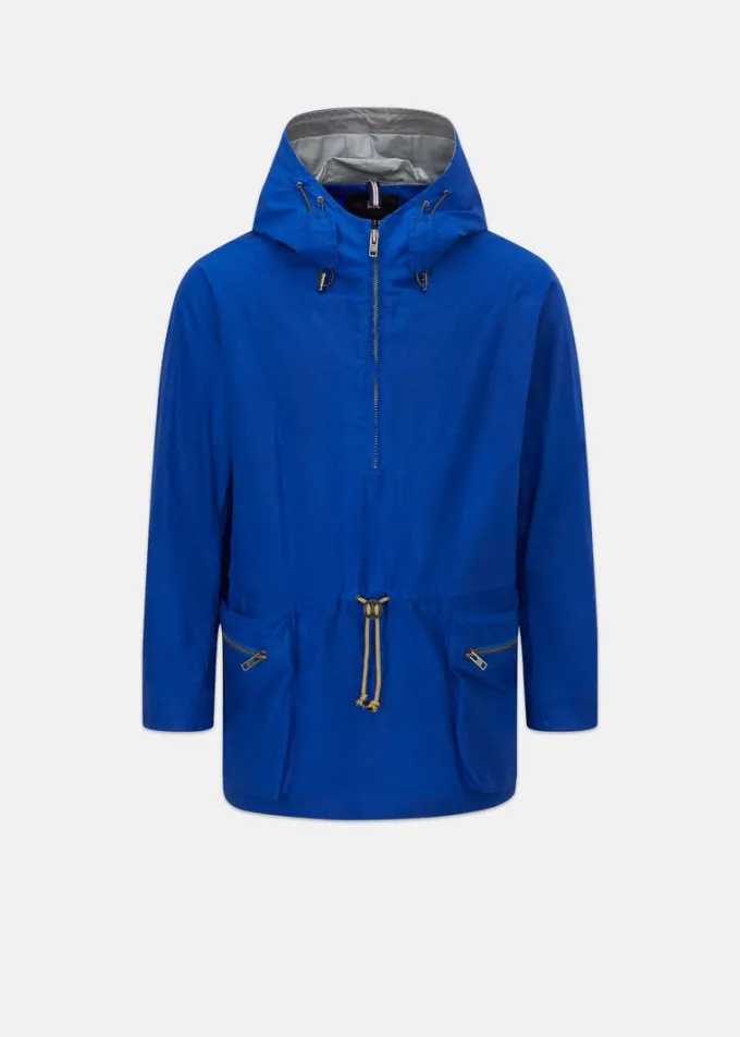 Jackets*Gloverall Faraday Cagoule Jacket Royal Blue