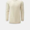 Knitwear & Tops*Gloverall Fisherman Jumper Ecru