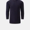 Knitwear & Tops*Gloverall Fisherman Jumper Navy
