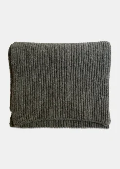 Scarves | Scarves*Gloverall Fisherman Scarf Grey Marl