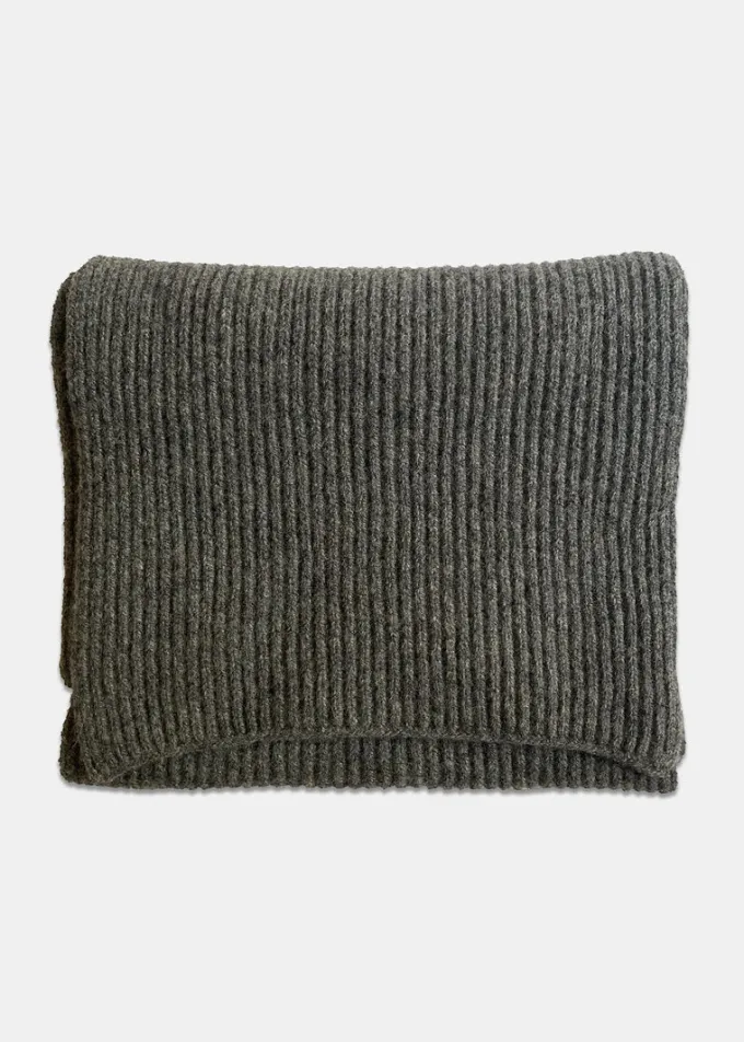 Scarves | Scarves*Gloverall Fisherman Scarf Grey Marl