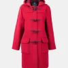 Duffle Coats*Gloverall Freda Duffle Coat Cranberry
