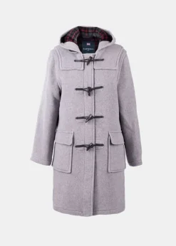 Duffle Coats*Gloverall Freda Duffle Coat Silver