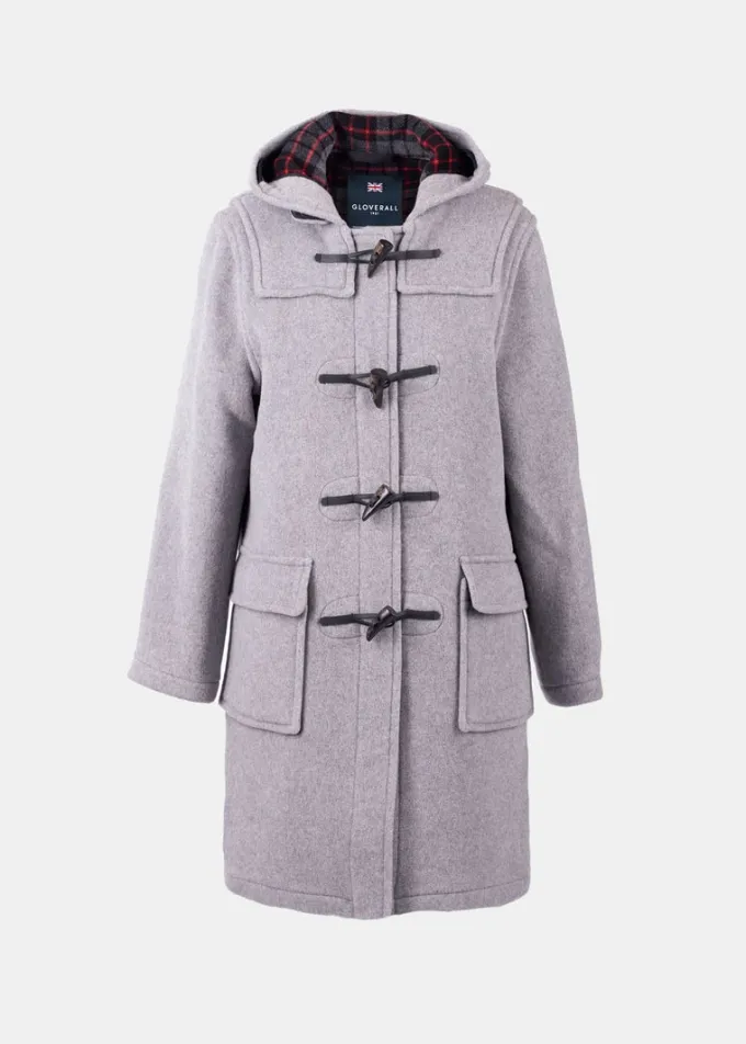 Duffle Coats*Gloverall Freda Duffle Coat Silver