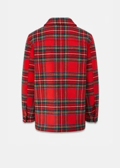 Jackets*Gloverall George Jacket Royal Stewart Black