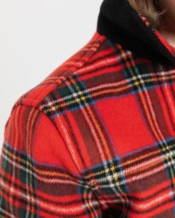 Jackets*Gloverall George Jacket Royal Stewart Black