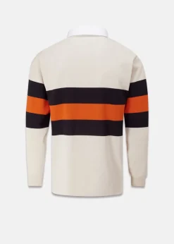 Knitwear & Tops*Gloverall X AWMS Rugby Shirt Stone